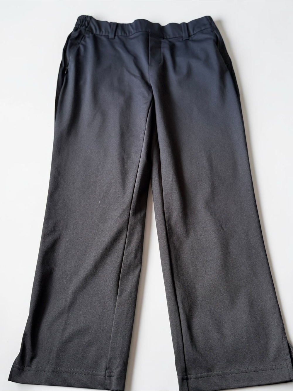 Lands’ End Women’s Pull-On Dress Pants Small 6-8 Stretch Office Slacks Trousers